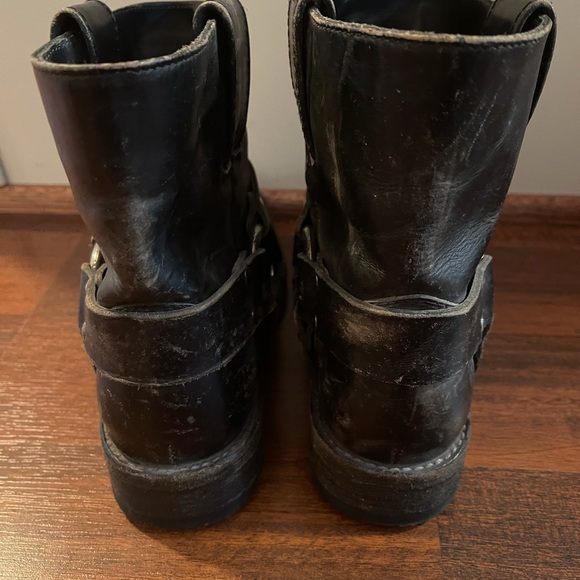 Frye Distressed Harness Short Boot - Picture 4 of 6